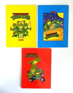 QUADERNO NOTEBOOK Tartarughe Ninja TURTLES NUOVO VINTAGE COLLEZIONE PA159 - Picture 1 of 8