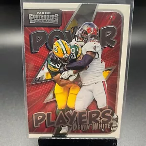 2022 Panini Contenders #PWR-DWH Devin White Power Players Tampa Bay Buccaneers - Picture 1 of 2