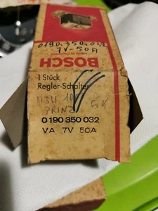 Nsu prinz Regolatore di tensione Bosch 0190350032 Pz1 Originale Leggiii beneee - Foto 1 di 10
