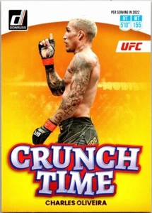 2023 Donruss UFC Crunch Time #7 CHARLES OLIVEIRA - Imagen 1 de 2