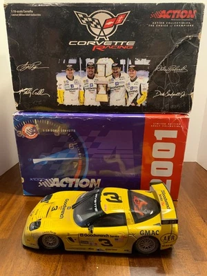 #3 Dale Earnhardt Sr Jr Action 1:18 литая гоночная версия Corvette 2001 C5-R ~ - Изображение 1 из 4