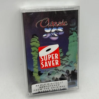 Yes - Classic Yes Cassette Super Saver Symphonic Prog Rock SEALED NOS - Image 1 of 4