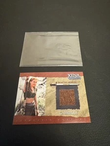 XENA WARRIOR PRINCESS - SEASON 6 - COSTUME CARD - CASE TOPPER - GABRIELLE - #GC1 - Picture 1 of 5