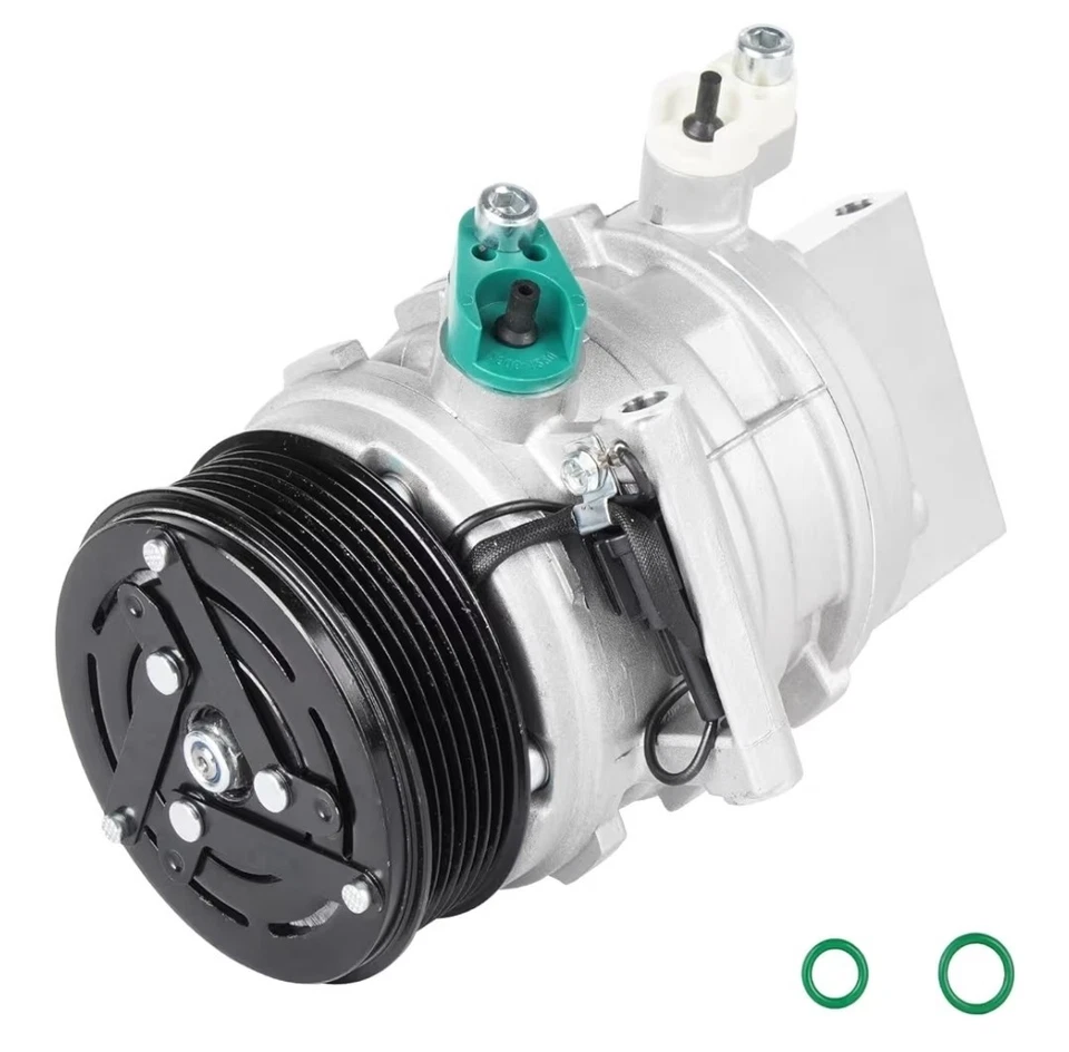 Compresor de aire acondicionado con embrague para Nissan Versa 2012-2019 2016-2018 Tiida 1.6 1.8 Foto 1 de 4