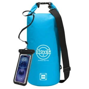 5/10/25/30/40/55L Waterproof Dry Bag, Small Lightweight Roll Top Dry Bag Back... - Picture 1 of 8