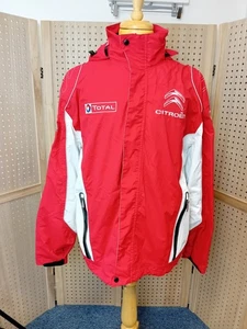 Citroen Racing/ Michelin Red Rain Racing Jacket - Merchandise -Red (Size Large) - Picture 1 of 10