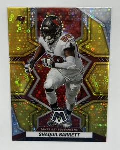 2022 Panini Mosaic - No Huddle Gold Mosaic Prizm #187 Shaquil Barrett /10 Bucs - Bild 1 von 2