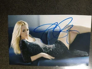 JERI RYAN original handsigniertes Autogramm 4x6 Foto - SEXY SCHAUSPIELERIN - STAR TREK - Bild 1 von 2