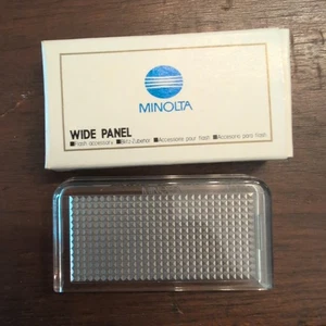 Minolta - Wide-Angle Diffuser Panel - for 280 PX Flash - Open Box Mint Stock - Picture 1 of 5