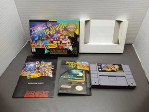 Tetris und Dr. Mario (SNES) Super Nintendo komplett CIB SEHR SCHÖN schneller Versand - Bild 1 von 11