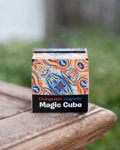 Multi-Form Wechselbar Magnetisch Schaltwürfel Puzzle Box-Flammen Muster - Bild 1 von 4
