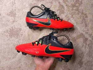Nike Total 90 T90 Laser IV FG Red Rare Football boots Soccer Cleats mens Sz 8 US - Picture 1 of 24
