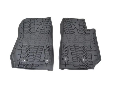 82213861 Alfombrillas para todo clima Jeep Wrangler 2 puertas alfombrillas delanteras de aguanieve (2014-2018) Mopa Foto 1 de 4