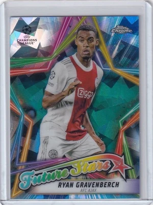 2021-22 Topps Safira Cromada UEFA CL - Ryan Gravenberch Future Stars #FS-1!! - Imagem 1 de 2