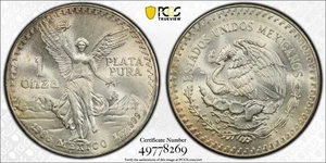 1986-Mo Mexico Libertad PCGS MS67 - Bild 1 von 1