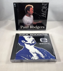 Paul Rodgers CD NOW/Live & Paul Rodgers Electric (Two Album Bundle Deal) - Picture 1 of 4