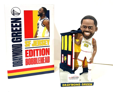 Draymond Green San Francisco Jersey Cable Car Edition ~ 2019 Bobblehead SGA Cover