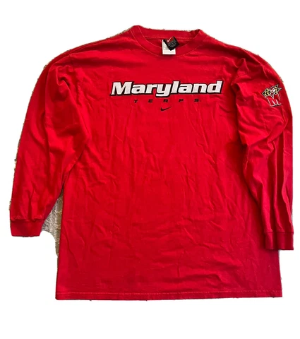 Maryland Terrapins Nike Long Sleeve T-shirt XL Cover