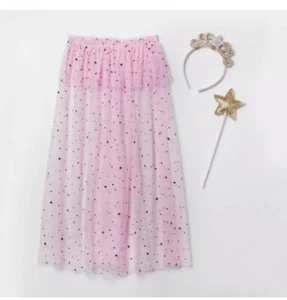 Toddler Girls' 3PC Princess Costume Dress-up Set. Age 3+ - Picture 1 of 1