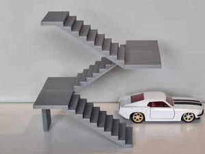 Escaleras de hormigón prefabricado escala 1/32 carga de camión/diorama "varios colores" - Imagen 1 de 13