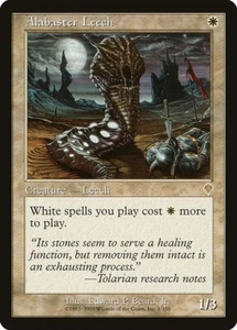 MTG Invasion --- ALABASTER LEECH --- RARE! NM! Magic the Gathering! - Picture 1 of 3