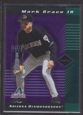 2001 LEAF LIMITED CHICAGO SUN TIMES STAMPED PARALLEL #38 MARK GRACE SP LAST #5/5