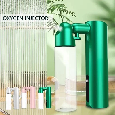 Portátil Facial Piel Oxígeno Nano Niebla Inyector Hidratante Aerógrafo Salón Spray Foto 1 de 4