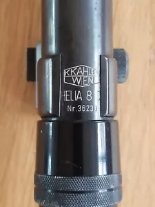 Zielfernrohr Kahles Helia 8 Super mit Aufschubmontage 19,5 mm, Stahlzielfernrohr - Bild 1 von 8