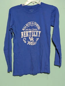 kentucky wildcats blue 84 long sleeve shirt size large - Picture 1 of 7