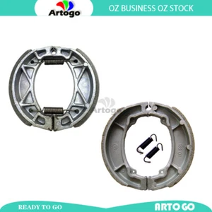 Motorcycle Front+Rear Brake Shoes For Yamaha YZ 100 J/K 1982 1983 - Picture 1 of 3