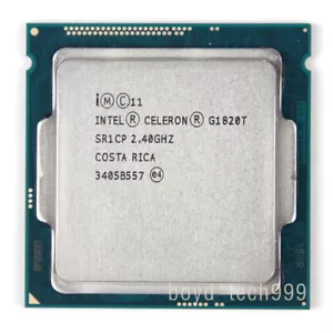INTEL CELERON G1820T PROCESSOR 2.4GHZ/5GT/s(SR1CP)LGA 1150 Socket H3 CPU - Picture 1 of 1