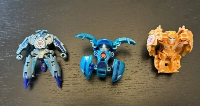 Set Of 3 Transformers Robots In Disguise Mini-con Blizzard Scorch Swelter 2015 - Image 1 of 4