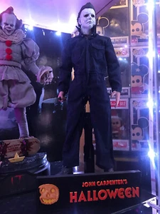 John Carpenters Halloween Display Logo Text Stand Collectable 1963 Michael Myers - Imagen 1 de 8