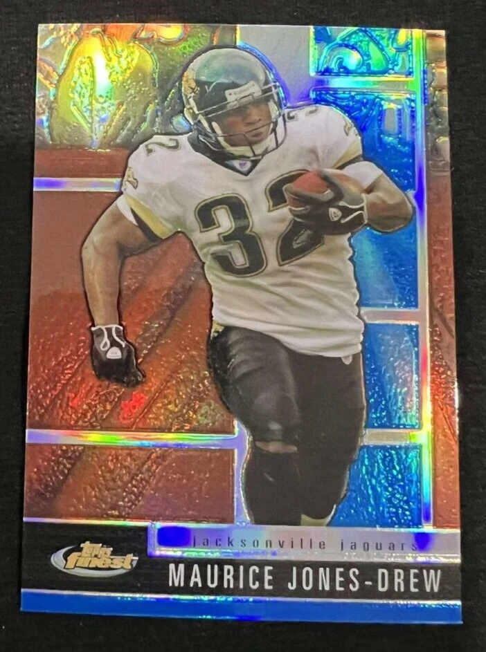 MAURICE JONES-DREW Jacksonville Jaguars 2008 Topps Finest Blue Refractor #45 NFL - Image 1 of 1