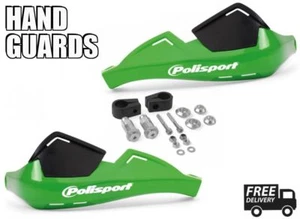 Yamaha WR200 R 91-93 Motorcycle Green Handguards Polisport - Picture 1 of 4