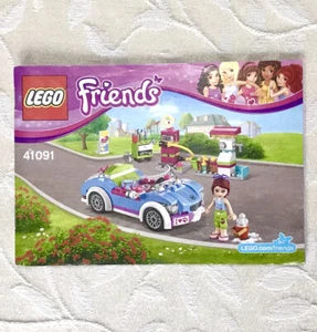 LEGO 41091 Instruction Booklet Manual Friends Mia’s Roadster - Picture 1 of 2
