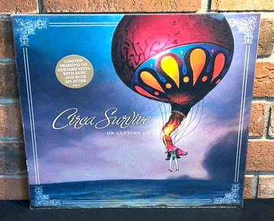 * CIRCA SURVIVE - On Letting Go, Limited CUSTARD SPLATTER VINYL LP New! Bend! - Image 1 of 4