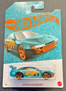 Hot Wheels Nissan Silvia (S14) HW '24 56° serie verde e oro 2/6 verde VHTF! - Foto 1 di 1