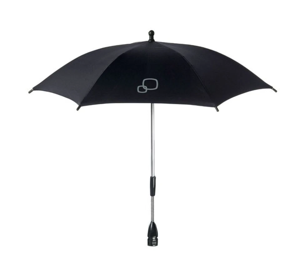 Quinny Pram Sun Parasol Umbrella Canopy - Black - image 1 of 3