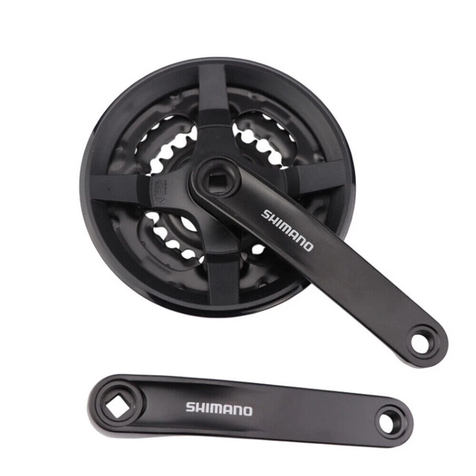 Shimano Tourney TY301 Triple Bicycle Bike Crankset Bike crank  42-34-24T - image 1 of 1