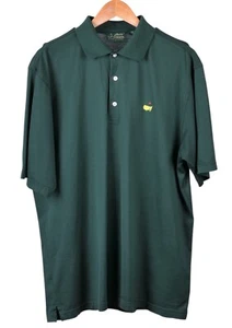 Amen Corner Masters Polo Mens Size L Green Golf Cotton Logo Embroidered Augusta - Picture 1 of 6