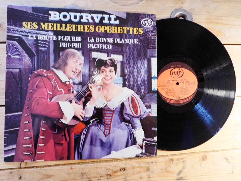 BOURVIL SES MEILLEURS OPERETTES LP VINYLE EX COVER EX ORIGINAL 1974 - Photo 1/1