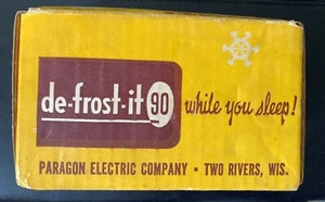 Vintage Paragon - DE-FROST-IT - Defrost Timer, Fridge Defroster - Model DT-21X - Picture 1 of 7