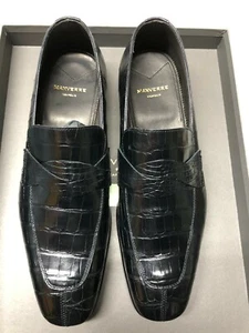 Loafer - Scarpa da Uomo in Coccodrillo - Made In Italy Nr.6 - Foto 1 di 6