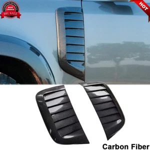 Cubierta de ventilación de aire para guardabarros lateral de fibra de carbono para Land Rover Defender L663 90 110 - Imagen 1 de 12