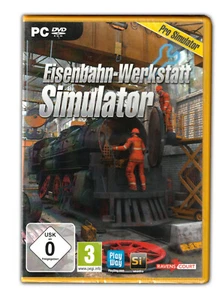 Eisenbahn-Werkstatt Simulator PC DVD ROM USK 0 Neu & OVP - 4020628777166 - Bild 1 von 3