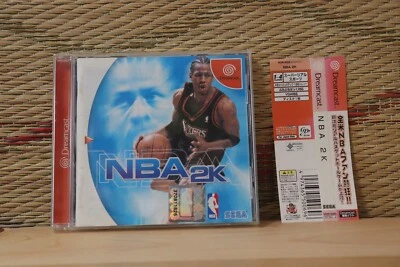 NBA 2k w/spine card Dreamcast DC Japan Very Good Condition! - Image 1 of 3