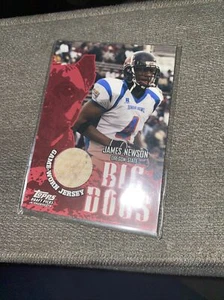 2004 Topps DPP Football Big Dogs James Newson Trikot Karte - Bild 1 von 3