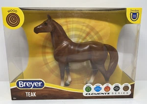 Breyer Classics Freedom Series Elements TEAK Wood Horse NIB! - Picture 1 of 5
