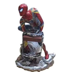 The Amazing Spider-Man Creativo Reloj Soporte Figura Estatua - Reloj No Incluido - Imagen 1 de 17